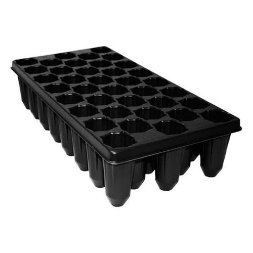 Plastic Seedling Tray with Pellets - Durable & Eco-Friendly Solution | BloomCoir